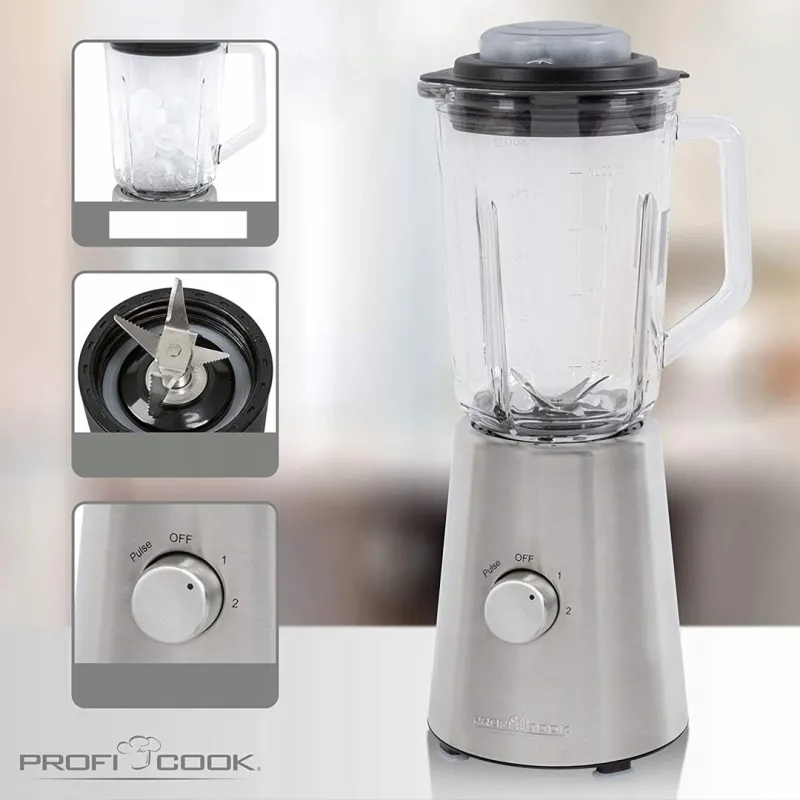 Стаціонарний блендер ProfiCook PC-UM 1213 : Ідеальний помічник для приготування смузі та коктейлів